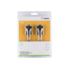Belkin PC Monitor Cable - Cable VGA - HD-15 (VGA) (M) a HD-15 (VGA) (M) - 1.8 m - moldeado, trenzado, tornillos de mariposa