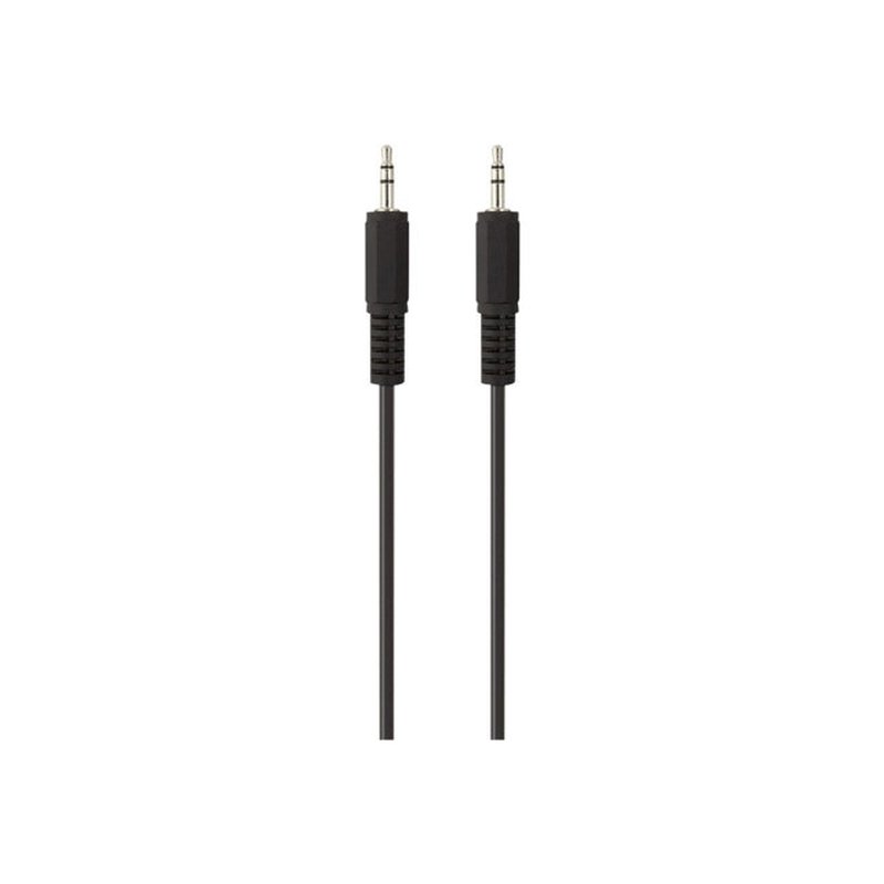 Belkin F3Y111BF1M-P cable de audio 1 m 3,5mm Negro Belkin F3Y111BF1M-P cable de audio 1 m 3,5mm Negro