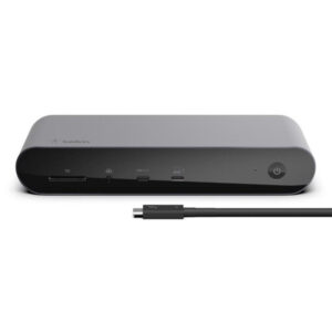 Belkin Thunderbolt 4 Dock Pro Alámbrico Negro