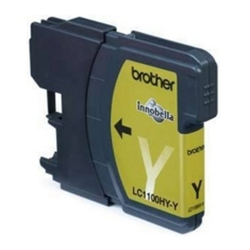 Brother LC-1100HYY Ink Cartridge cartucho de tinta 1 pieza(s) Original Amarillo