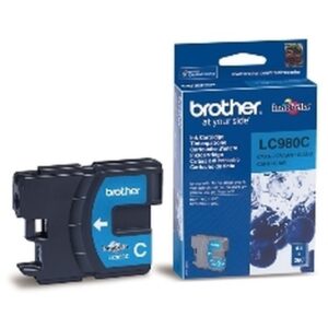 Brother LC-980C cartucho de tinta 1 pieza(s) Original Cian