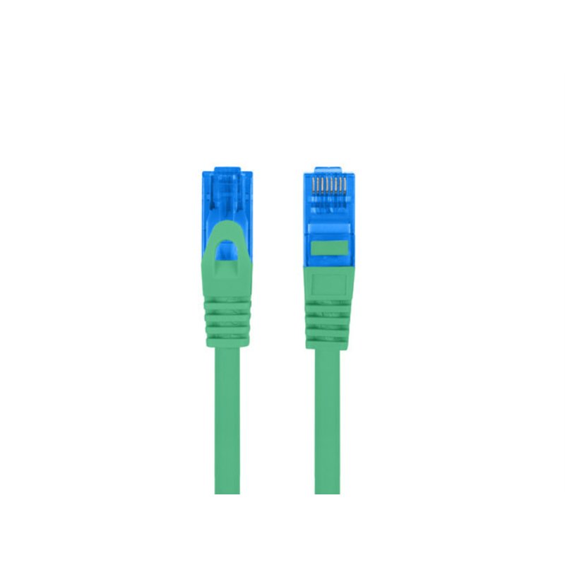 CABLE RED LANBERG CAT.6A S/FTP LSZH CCA 10M VERDE FLUKE PASSED