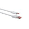 CABLE XIAOMI USB MACHO / USB-C MACHO 1M 6A 120W WHITE BULK