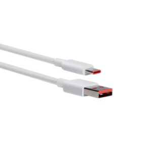CABLE XIAOMI USB MACHO / USB-C MACHO 1M 6A 120W WHITE BULK