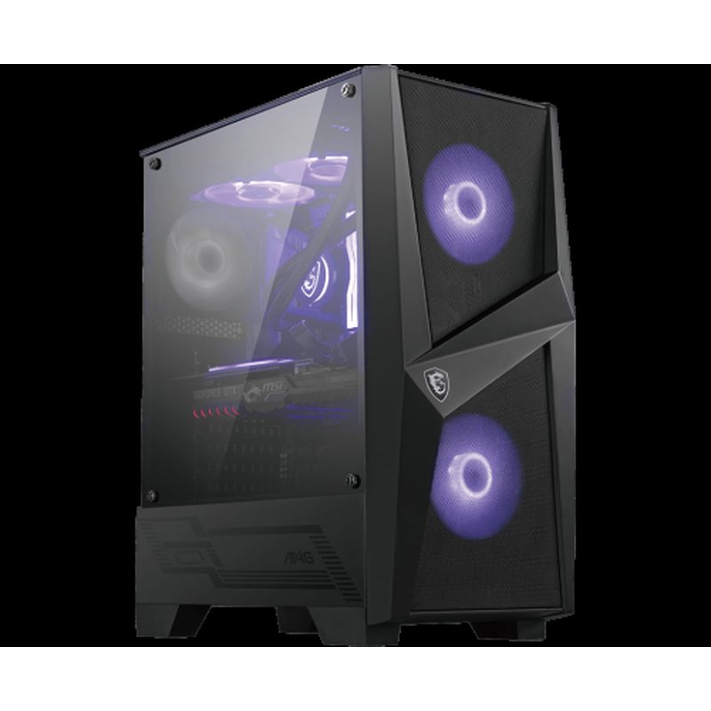 CAJA GAMING MSI MAG FORGE 100M ATX 2XUSB3.2 RGB NEGRO
