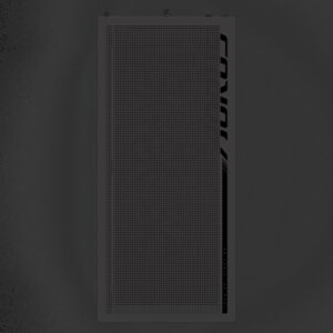 CAJA GIGABYTE AORUS C400 GLASS,SEMITORRE,3.5“X2+2.5”X2,B:120MMX3+R:120MMX1,HDMI,USB3.0X2+3.2 TYPE CX1,ARGB,NEGRA+VENTANA TRANSPARENTE (GB-AC400G)