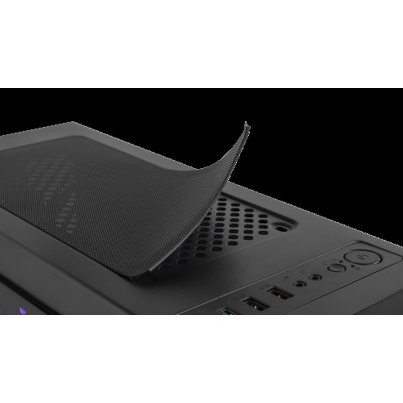 CAJA MEDIATORRE ATX NOX HUMMER TGM RAINBOW RGB BLACK - Imagen 14