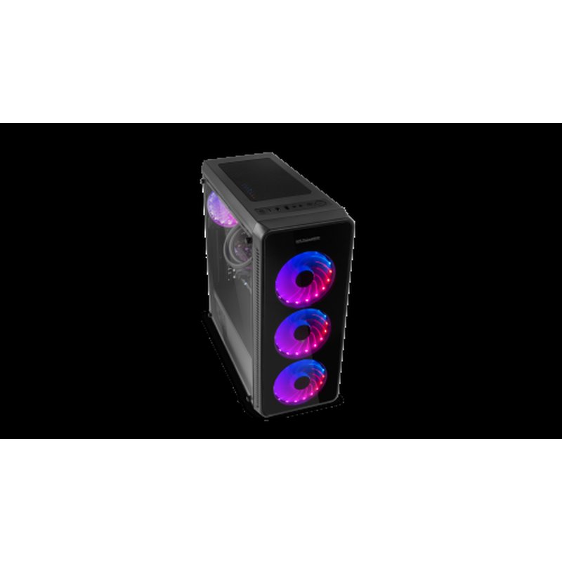 CAJA MEDIATORRE ATX NOX HUMMER TGM RAINBOW RGB BLACK - Imagen 27