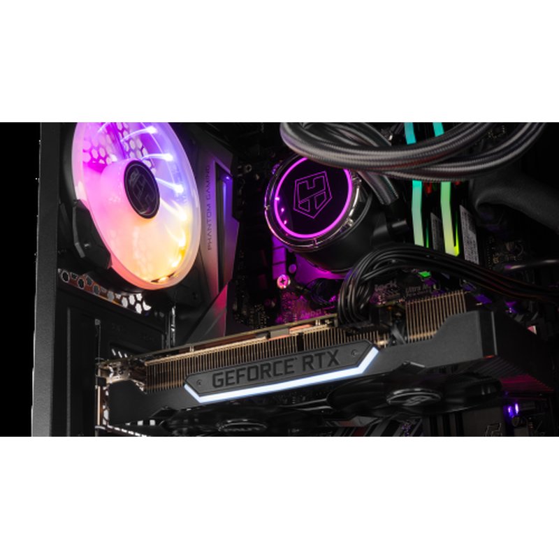 CAJA MEDIATORRE ATX NOX HUMMER TGM RAINBOW RGB BLACK - Imagen 38