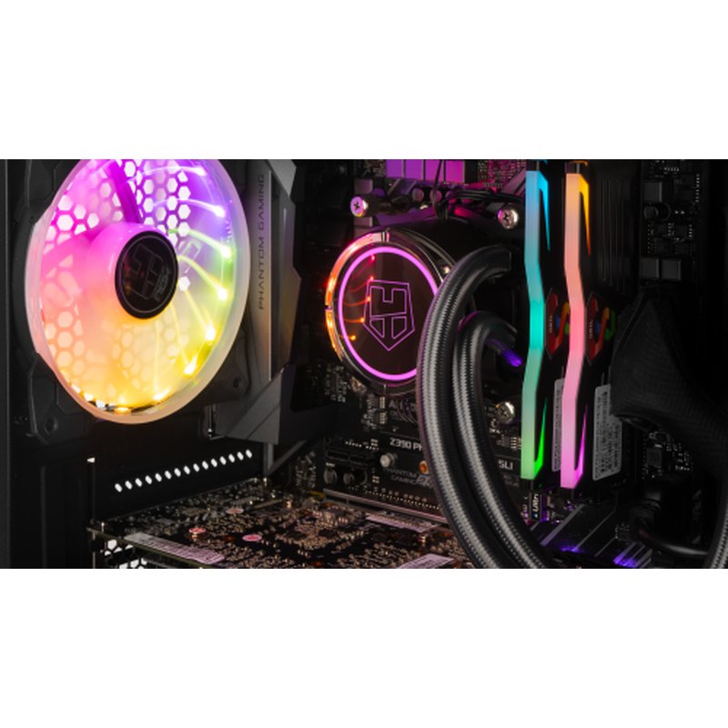 CAJA MEDIATORRE ATX NOX HUMMER TGM RAINBOW RGB BLACK - Imagen 39