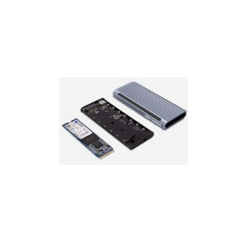 CARCASA DISCO DURO SSD M.2 COOLBOX DEEPGAMING NVME USB 3.2 SILVER
