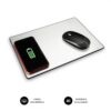 CARGADOR SUBBLIM MOUSEPAD WIRELESS CHARGER ALUMINUM SILVER 10W CARGADOR SUBBLIM MOUSEPAD WIRELESS CHARGER ALUMINUM SILVER 10W