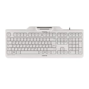 CHERRY KC 1000 SC teclado USB AZERTY Belga Blanco