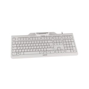 CHERRY KC 1000 SC teclado USB AZERTY Belga Blanco CHERRY KC 1000 SC teclado USB AZERTY Belga Blanco