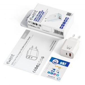 Alternative view of Cargador Ewent Ew1318 20w 1x Usb