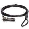 Conceptronic CUSTODIO01BS cable antirrobo Negro 1,8 m