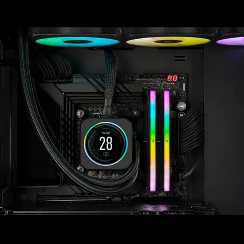 Corsair DDR5 96GB PC 6800 CL40 KIT (2x48GB) VENGEANCE RGB B retail módulo de memoria 4800 MHz - Imagen 5
