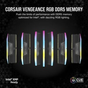 Alternative view of Corsair DDR5 Vengeance RGB 96GB 4-Kit
