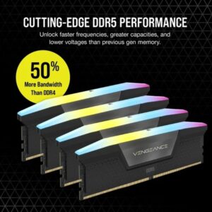 Corsair DDR5 Vengeance RGB 96GB 4-Kit Corsair DDR5 Vengeance RGB 96GB 4-Kit