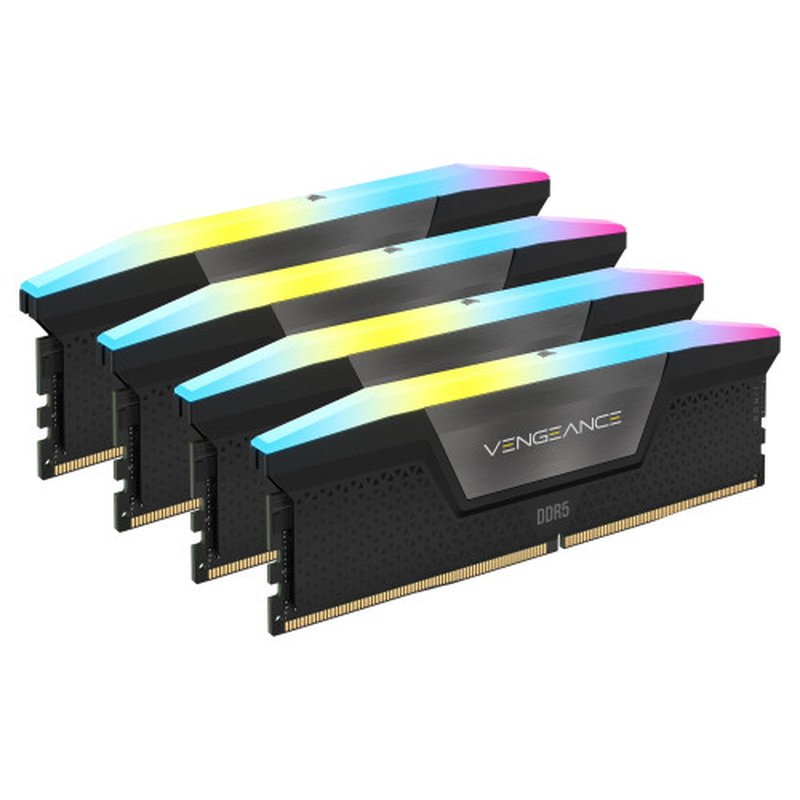 Corsair Vengeance RGB CMH128GX5M4B5600C40 módulo de memoria 128 GB 4 x 32 GB DDR5 5600 MHz Corsair Vengeance RGB CMH128GX5M4B5600C40 módulo de memoria 128 GB 4 x 32 GB DDR5 5600 MHz