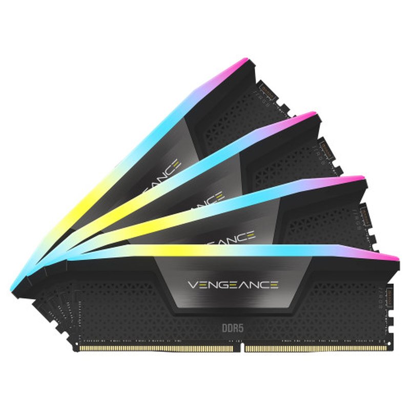 Corsair Vengeance RGB CMH128GX5M4B5600C40 módulo de memoria 128 GB 4 x 32 GB DDR5 5600 MHz Corsair Vengeance RGB CMH128GX5M4B5600C40 módulo de memoria 128 GB 4 x 32 GB DDR5 5600 MHz - Imagen 4