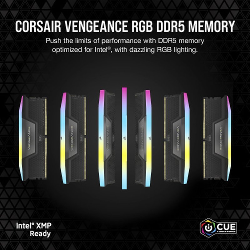 Corsair Vengeance RGB CMH48GX5M2B6000C30 módulo de memoria 48 GB 2 x 24 GB DDR5 6000 MHz - Imagen 6