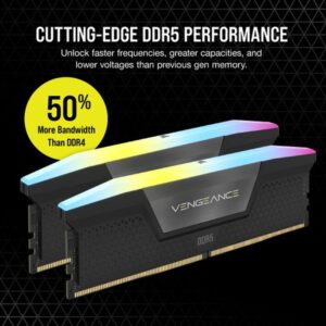Corsair Vengeance RGB CMH48GX5M2B6000C30 módulo de memoria 48 GB 2 x 24 GB DDR5 6000 MHz