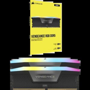 Alternative view of Corsair Vengeance RGB CMH96GX5M2B6400C32 módulo de memoria 96 GB 2 x 48 GB DDR5 4800 MHz