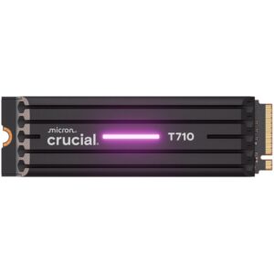 Crucial 2TB T710 SSD with heatsink