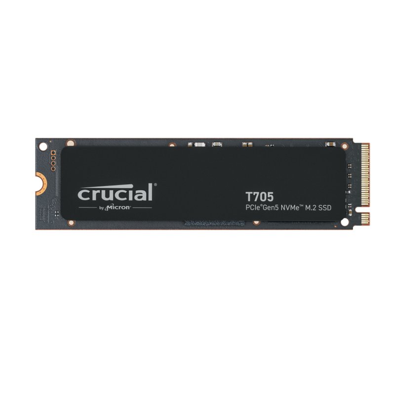 Crucial T705 1TB PCIe Gen5 NVMe M.2 SSD Crucial T705 1TB PCIe Gen5 NVMe M.2 SSD