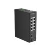 D-Link DIS-100G-10 switch No administrado L2 Gigabit Ethernet (10/100/1000) DIN rail Negro