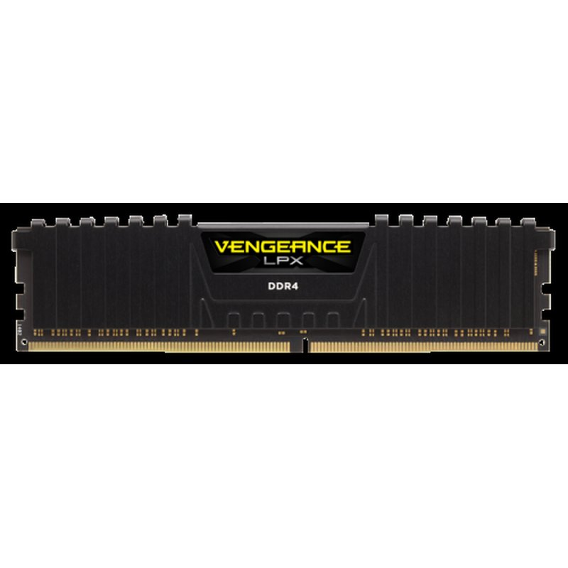 DDR4 16GB BUS 2400 CORSAIR CL16 VENGEANCE LPX BLACK KIT 2X8GB