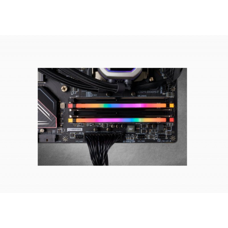 DDR4 32GB BUS 3200 CORSAIR VENGEANCE RGB PRO BLACK KIT 2X16GB - Imagen 5