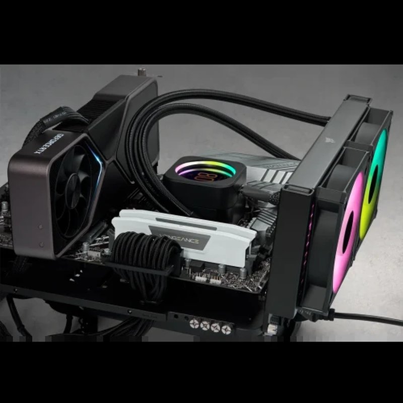 DDR5 32GB BUS 5600 CORSAIR CL40 VENGEANCE WHITE KIT 2X16GB - Imagen 2