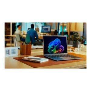 DELL Latitude 7455 Qualcomm Snapdragon X1P-64-100 Portátil 35,6 cm (14") Pantalla táctil Quad HD+ 16 GB LPDDR5x-SDRAM 512 GB SSD Wi-Fi 7 (802.11be) Windows 11 Pro Gris