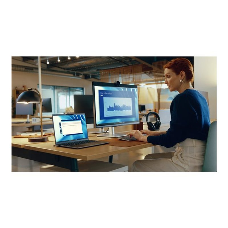 DELL Latitude 7455 Qualcomm Snapdragon X1P-64-100 Portátil 35,6 cm (14") Pantalla táctil Quad HD+ 16 GB LPDDR5x-SDRAM 512 GB SSD Wi-Fi 7 (802.11be) Windows 11 Pro Gris - Imagen 13