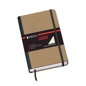 DOHE Cuaderno Vesta Nature tapa cartone cuadricula 5mm A6