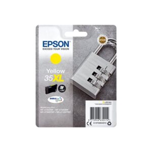 Epson Padlock Singlepack Yellow 35XL DURABrite Ultra Ink