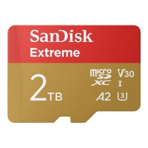 Extreme microSDXC 2TB+SD Adapt 240MB/s