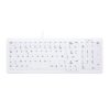 CHERRY AK-C7000 teclado USB AZERTY Francés Blanco
