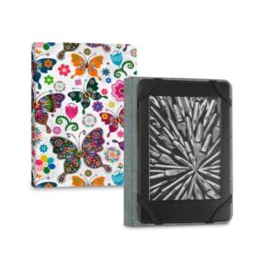 FUNDA EBOOK SUBBLIM 6" CLEVER CASE BUTTERFLIES
