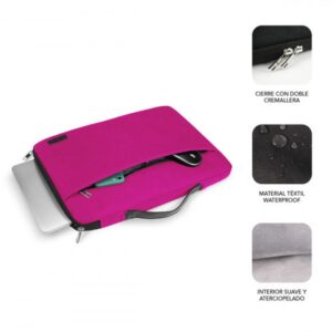 Alternative view of FUNDA PORTATIL SUBBLIM ELEGANT LAPTOP SLEEVE 15,6" PINK
