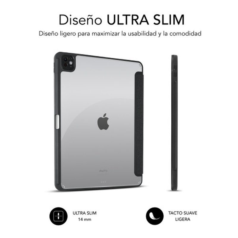 FUNDA TABLET SUBBLIM CLEAR SHOCK CASE IPAD PRO M4 13" (7¬ GEN) - Imagen 5