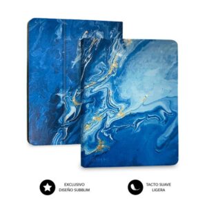 FUNDA TABLET SUBBLIM KEYTAB PRO 11" + TECLADO BLUETOOTH MARBLE BLUE
