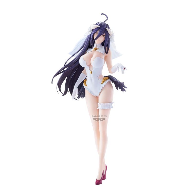 Figura Banpresto Overlord Glitter&glamours Albedo Wedding Figura Banpresto Overlord Glitter&glamours Albedo Wedding