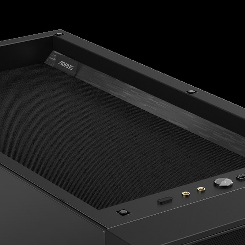 GIGABYTE GB-AC500G ST carcasa de ordenador Midi Tower Negro - Imagen 7