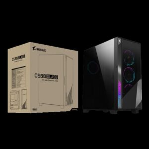 GIGABYTE GB-AC500G ST carcasa de ordenador Midi Tower Negro