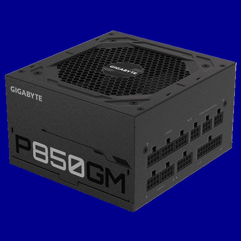 Gigabyte P850GM unidad de fuente de alimentación 850 W 20+4 pin ATX ATX Negro - Imagen 3