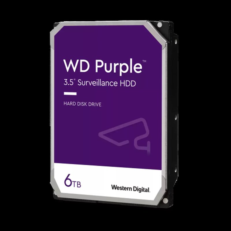 HDD Purple 6TB 3.5 SATA 256MB HDD Purple 6TB 3.5 SATA 256MB