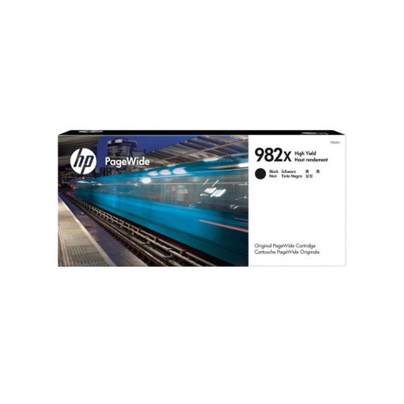 HP Cartucho PageWide 982X Original de alta capacidad negro